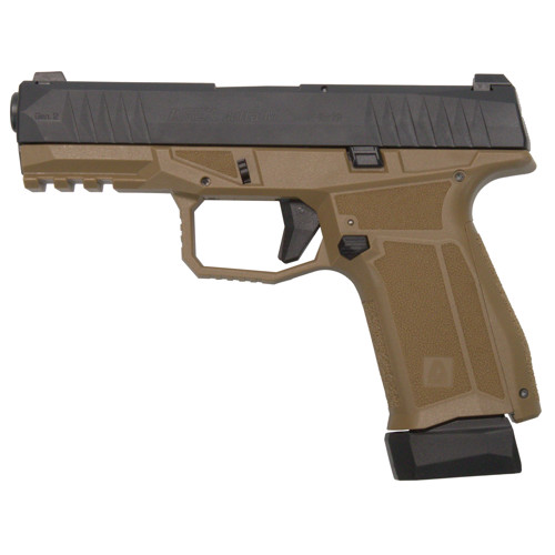 AREX DEFENSE Delta M 4" 9mm 17rd Striker Fire - FDE / Black