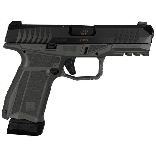 AREX DEFENSE Delta M 4" 9mm 17rd StrikerFire - Gray / Black for sale at KYGUNCO.