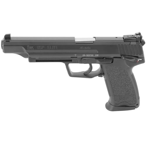HK USA USP45 Elite V1 45 ACP 4.41" 12rd SA/DA Pistol | Black for sale at KYGUNCO.