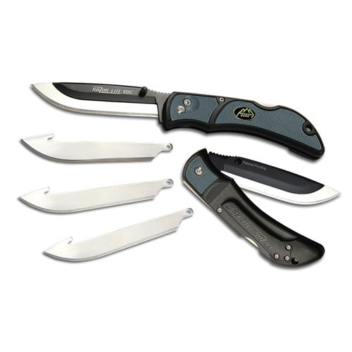 OUTDOOR EDGE 3.5" Razor-Lite EDC Gray,4-Blades for sale at KYGUNCO.