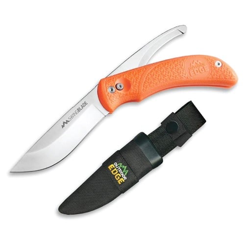 OUTDOOR EDGE SwingBlade Skinning/Gutting Knife - Orange for sale at KYGUNCO.
