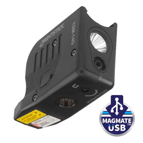 NIGHTSTICK Subcompt Weapon-Mnt Light Grn Laser G43X MOS/48MOS for sale at KYGUNCO.