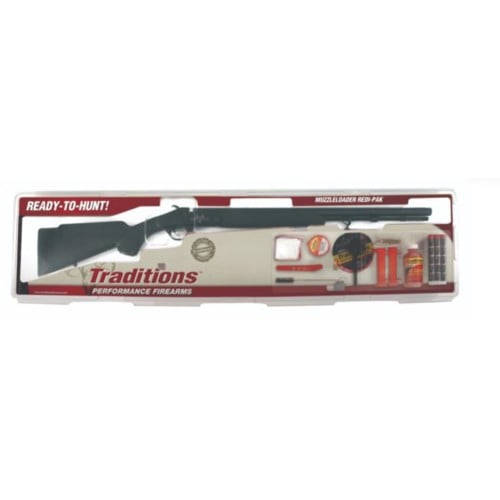 TRADITIONS Buckstalker XT Redi-Pak 24" .50 Cal - Black for sale at KYGUNCO.