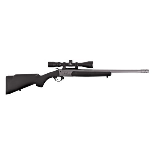 TRADITIONS Outfitter G3 35 Whelen 22" Single Shot Rifle w/ 3-9x40 Scope - Stainless / Black for sale at KYGUNCO.