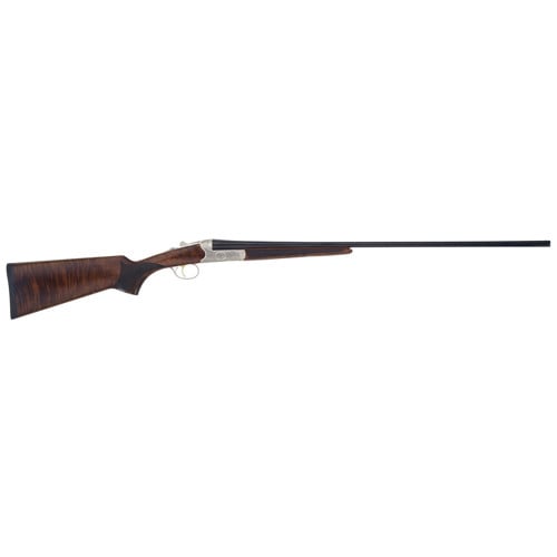 TRISTAR BRISTOL 12 Gauge 3" 28" Side by Side Shotgun - Blued / Turkish Walnut / Gold Inlay for sale at KYGUNCO.