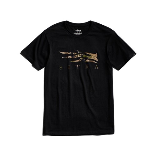 SITKA Icon Subalpine Tee Black for sale at KYGUNCO.