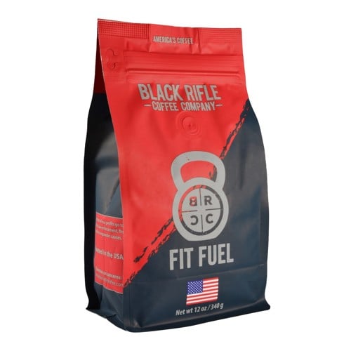 BLACK RIFLE COFFEE Fit Fuel Medium Roast Coffee Blend 12oz for sale at KYGUNCO.
