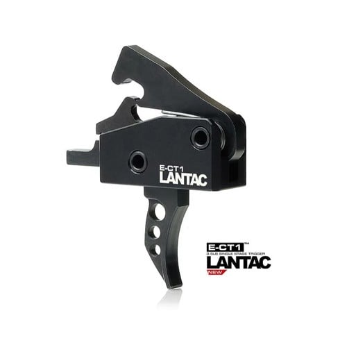 LANTAC E-CT1 3.5lb Single Stage Curved Trigger for sale at KYGUNCO.
