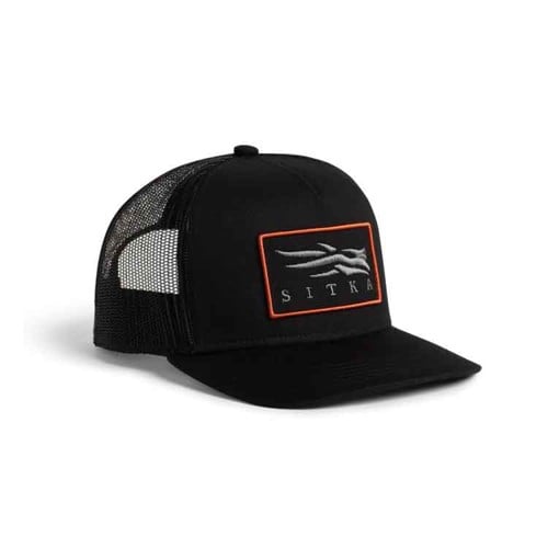 SITKA Icon Patch Hi Pro Trucker - Black for sale at KYGUNCO.