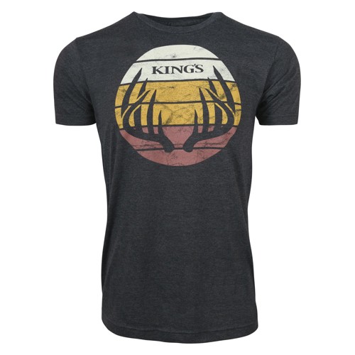 KINGS CAMO Pallet Tee Heather Graphite for sale at KYGUNCO.