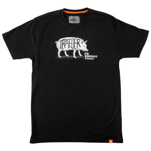 TRAEGER I'd Smoke That Pig T-Shirt Black for sale at KYGUNCO.