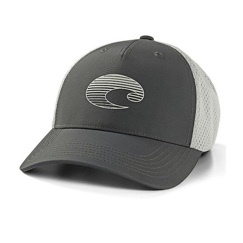 COSTA Trucker Gradient Logo Performance Hat Gray for sale at KYGUNCO.