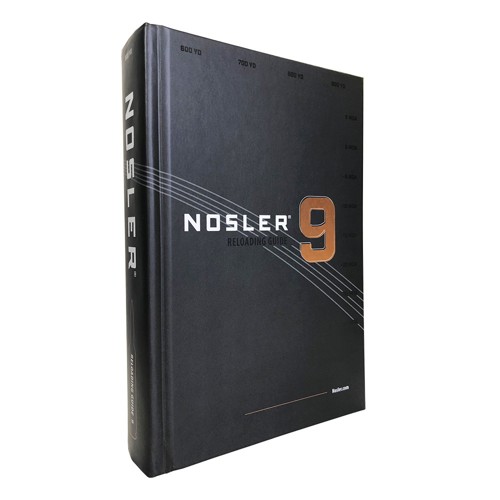 NOSLER Reloading Guide #9  Hard Copy for sale at KYGUNCO.