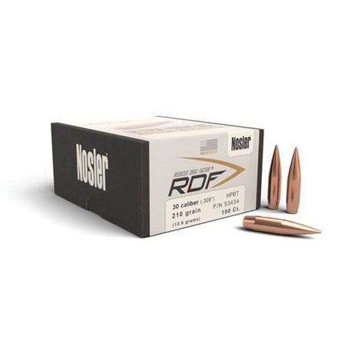 NOSLER Reloading Bullets HPBT 30 210 Grain 100rd for sale at KYGUNCO.
