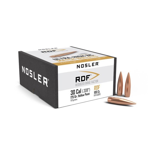 NOSLER Reloading Bullets RDF 30 175 Grain 500rd for sale at KYGUNCO.
