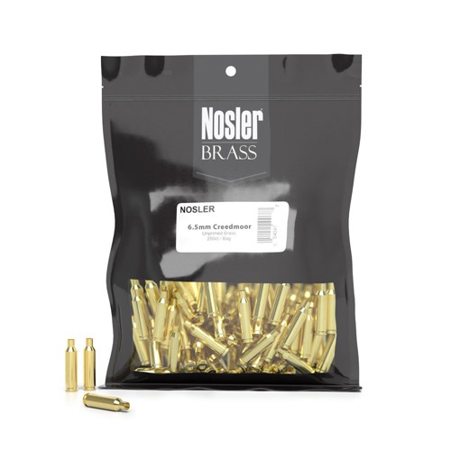 NOSLER Custom Brass 6.5mm Creedmoor Bulk Bag 100rd for sale at KYGUNCO.