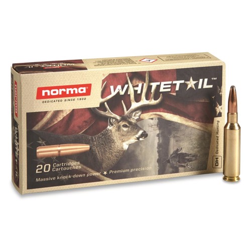 NORMA AMMO Whitetail 6.5 Creedmoor 140Gr JHP Brass Ammunition | 20 Round for sale at KYGUNCO.