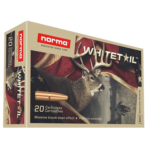 NORMA AMMO 7mm-08 Rem 150Gr PSP Whitetail 20rd for sale at KYGUNCO.