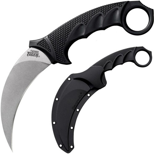 COLD STEEL Steel Tiger 4 3/4" 5mm AUS 8A SS Stone Washed for sale at KYGUNCO.