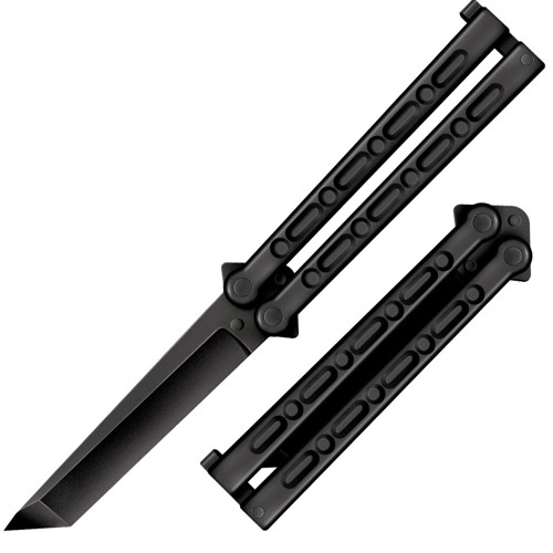 COLD STEEL FGX Balisong Tanto 5" 7mm Thick Griv-Ex for sale at KYGUNCO.