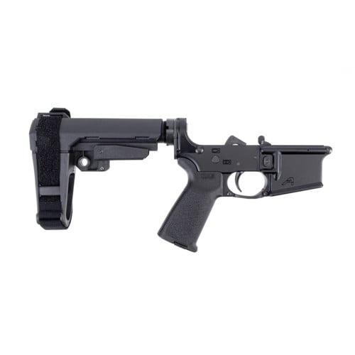 AERO PRECISION AR15 Pistol Complete Lower w/ MOE Grip+ SBA3 Blk for sale at KYGUNCO.