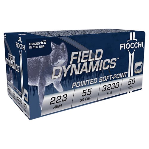 FIOCCHI 223 Rem Pointed Soft Point 55Gr 50rd for sale at KYGUNCO.