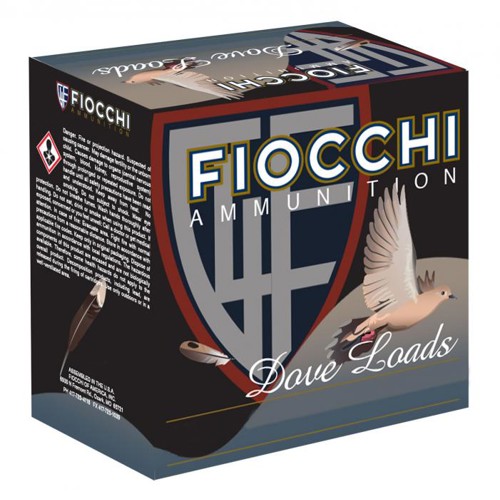 FIOCCHI 12Ga Dove & Quail 2.75" 8 Shot 25rd for sale at KYGUNCO.