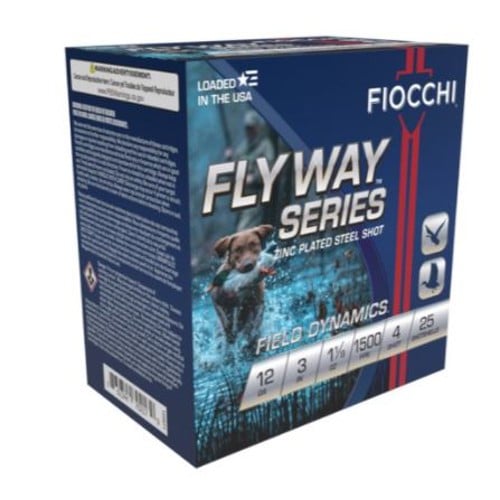 FIOCCHI 12Ga Flyway Steel Waterfowl 3" 4 Shot 25rd for sale at KYGUNCO.