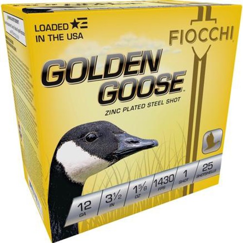 FIOCCHI Golden Goose 12 Gauge 3.5" 1430 FPS 25rd for sale at KYGUNCO.