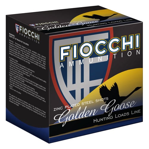 FIOCCHI 12Ga Golden Goose Waterfowl 3.5" 2 Shot 25rd for sale at KYGUNCO.