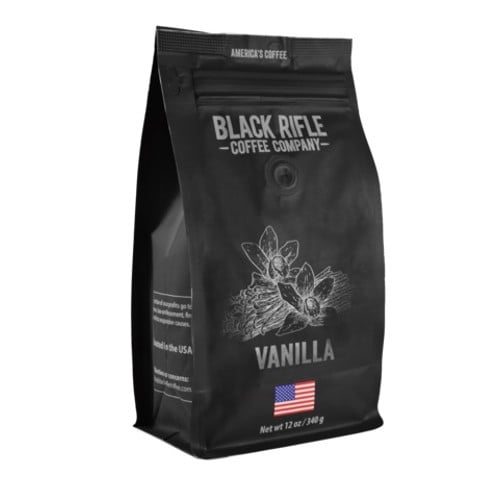 BLACK RIFLE COFFEE Vanilla  Medium Roast 12oz for sale at KYGUNCO.