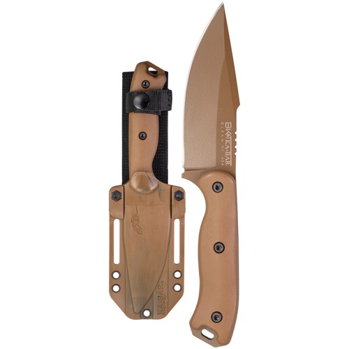 KA-BAR Becker Harpoon Burnt Bronze w/ Celcon Sheath for sale at KYGUNCO.