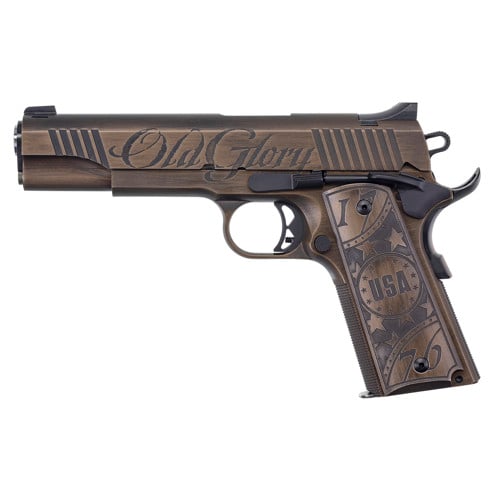 AUTO-ORDNANCE 1911 45 ACP 5" 7rd - Burnt Bronze / Old Glory Flag Tribute for sale at KYGUNCO.