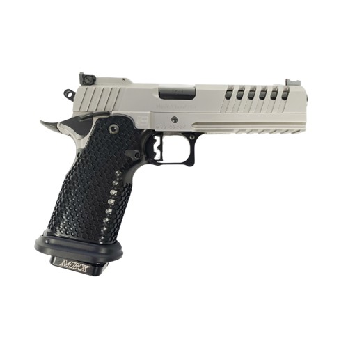 MASTERPIECE ARMS DS9 Hybrid 9mm 5" 15/17rd Optic Ready Pistol - Stainless / Black for sale at KYGUNCO.