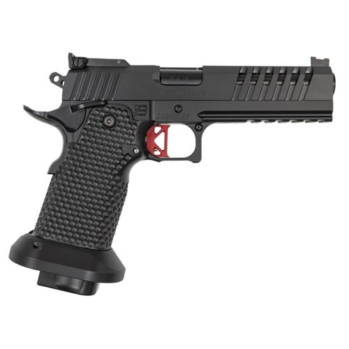 MASTERPIECE ARMS DS9 Hybrid 9mm 5" 20rd Pistol - Black w/ Red Trigger for sale at KYGUNCO.