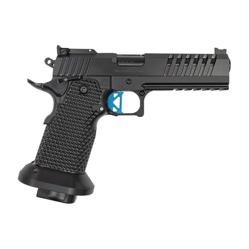 MASTERPIECE ARMS DS9 Hybrid 9mm 5" Black - Blue Trigger for sale at KYGUNCO.