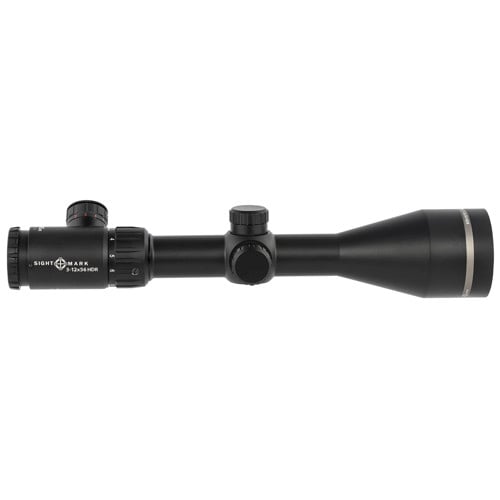 SIGHTMARKCore HX 3-12x56 Illuminated Red HDR Reticle SFP 30mm Rifle Scope | Matte Black for sale at KYGUNCO.