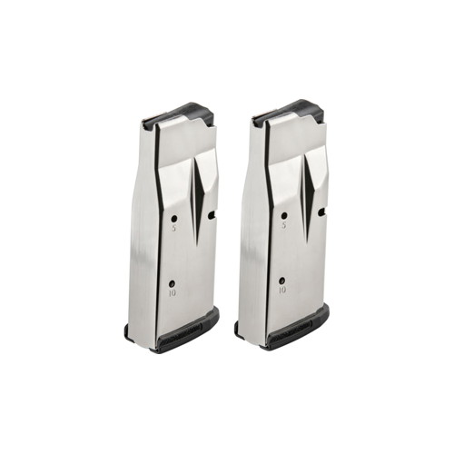 RUGER Max-9 9mm 10rd Value(2) Pack Magazine Black/SS for sale at KYGUNCO.