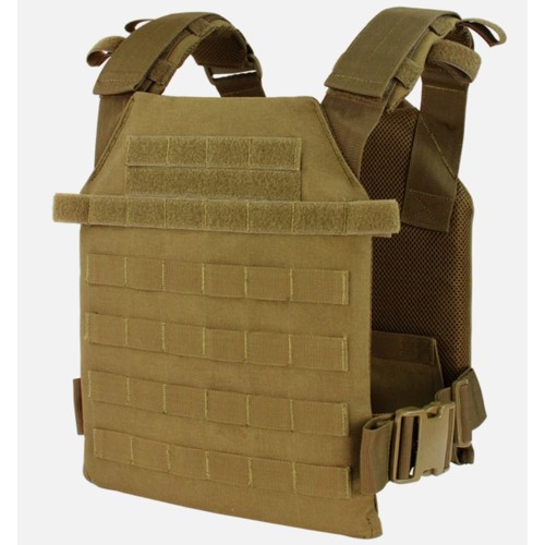 CONDOR OUTDOOR Sentry Plate Carrier - Coyote Brown for sale at KYGUNCO.