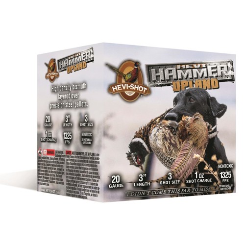 HEVI-SHOT 20Ga Hevi Hammer Pheasant 3" 1oz #3 25rd for sale at KYGUNCO.
