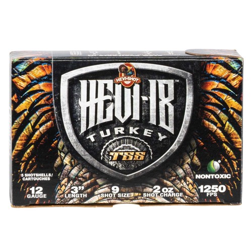 HEVI-SHOT 12Ga Hevi-18 TSS Turkey 3" 2oz #9 5rd for sale at KYGUNCO.