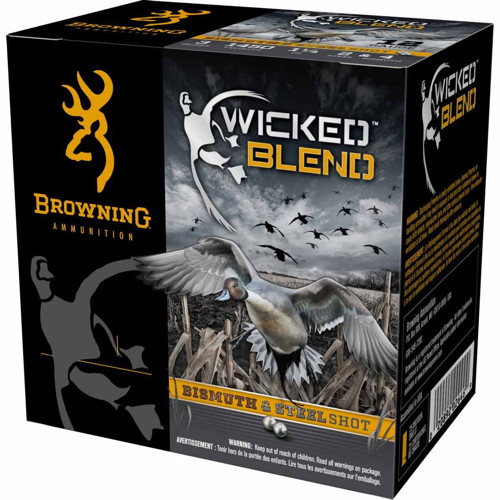 BROWNING AMMO 20Ga 3" 2+4 Wicked Blend 1 oz 25rd for sale at KYGUNCO.