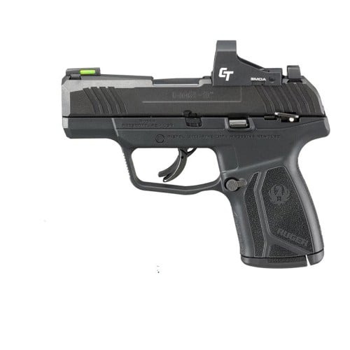 RUGER MAX-9 9mm 3.2" 12rd Pistol w/ Crimson Trace Red Dot - Black for sale at KYGUNCO.