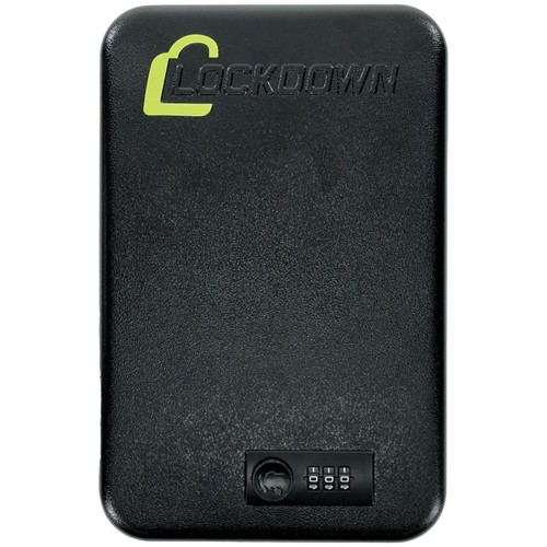LOCKDOWN Compact Combination Handgun Vault Black for sale at KYGUNCO.