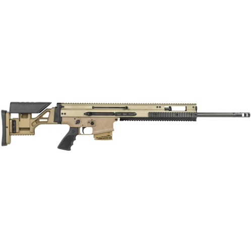 FN AMERICA Scar 20S NRCH 6.5 Creedmoor 20" 10rd Semi-Auto Rifle w/ Threaded Barrel - FDE / Black for sale at KYGUNCO.