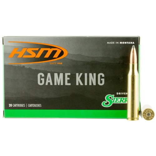 HSM AMMO 338 Lapua Mag 215Gr SBT GameKing 20rd for sale at KYGUNCO.
