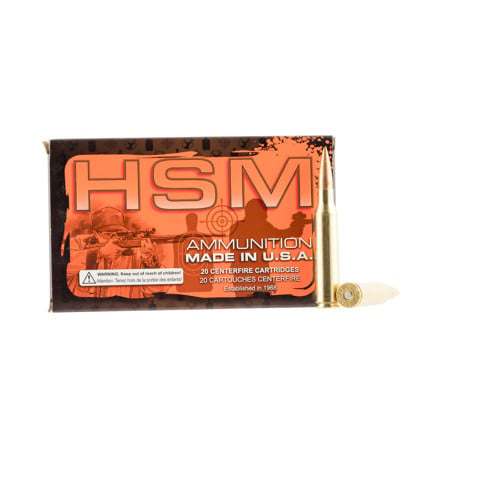 HSM AMMO 338 Lapua Mag 250Gr HPBT MatchKing 20rd for sale at KYGUNCO.