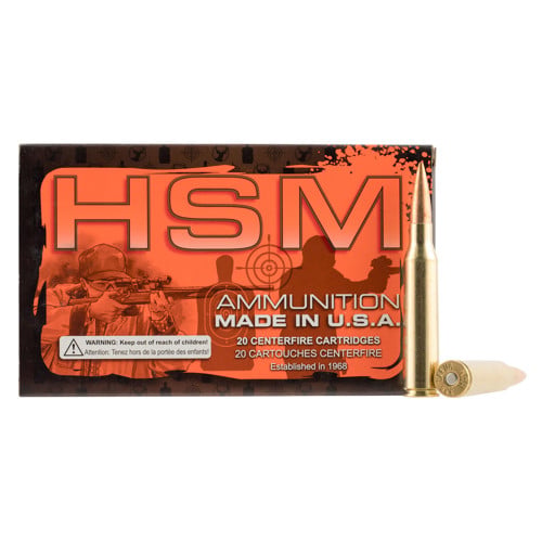 HSM AMMO 338 Lapua Mag 300Gr HPBT MatchKing 20rd for sale at KYGUNCO.