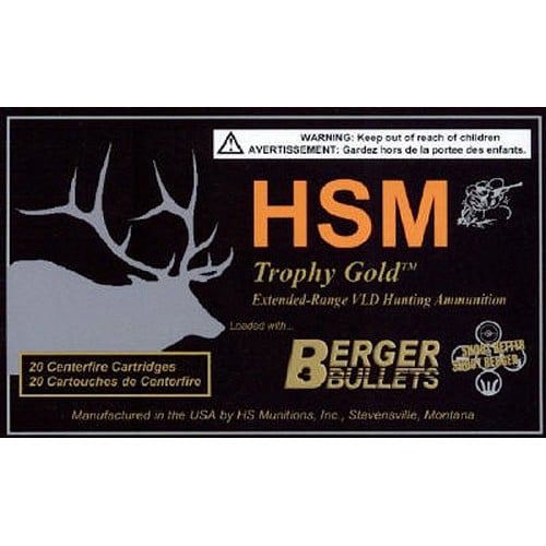 HSM AMMO 338 Lapua Mag 300Gr Match Hybrid OTMTactical 20rd for sale at KYGUNCO.