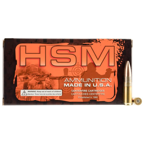 HSM AMMO 300 AAC Blackout 200gr Sierra MatchKing Hollow Point Boat-Tail Ammunition | 20 Rounds for sale at KYGUNCO.